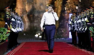 El presidente de Francia, Emmanuel Macron.