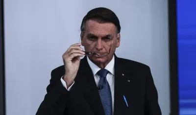 El presidente brasileño, Jair Bolsonaro.