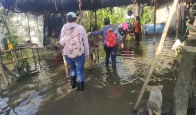 Vivienda en la que murió ahogado el bebé.