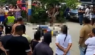 El motociclista murió en el lugar de los hechos. 