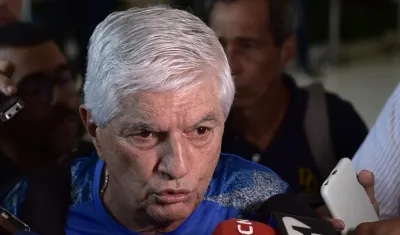 Julio Comesaña, entrenador del Junior. 