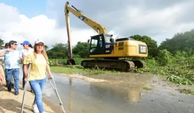 La Gobernadora del Atlántico, Elsa Noguera.
