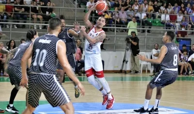 Jonathan Rodríguez, jugador de Titanes. 