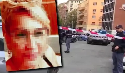 La colombiana asesinada.