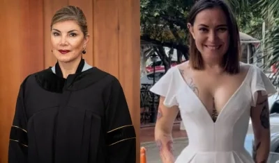 Diana Marina Vélez y Vivian Polania.