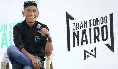 Nairo Quintana, ciclista colombiano. 
