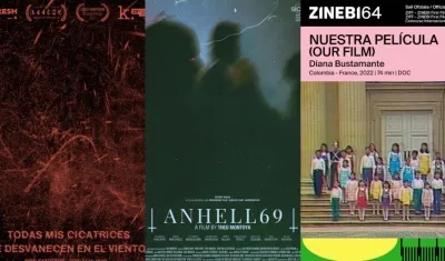 Películas ganadoras. 