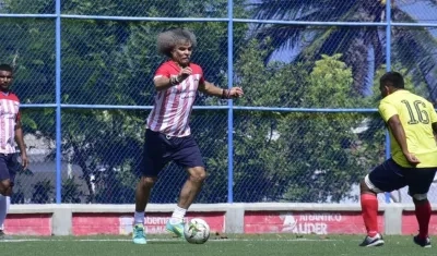 Carlos 'el Pibe' Valderrama. 