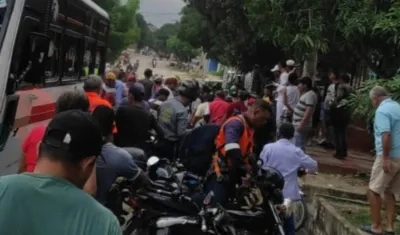 Lugar de los hechos.