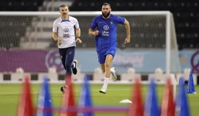 Karim Benzema, delantero francés. 