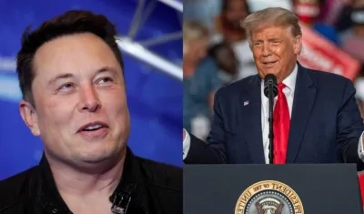 Elon Musk y Donald Trump.