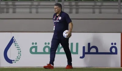 Luis Fernando Suárez, técnico colombiano. 