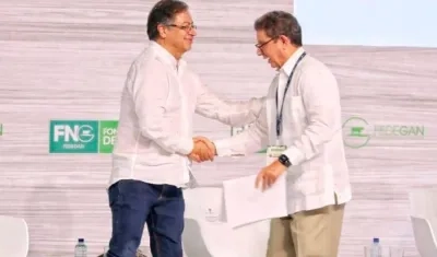 Gustavo Petro y José Félix Lafaurie.
