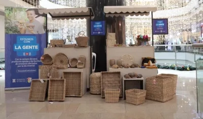 Productos de los artesanos.