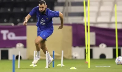 Karim Benzema, delantero francés. 