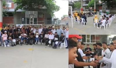 Acto de mediación en Las Gardenias.