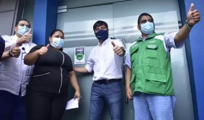 El alcalde Jaime Pumarejo.