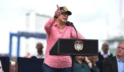 El Presidente de la República, Gustavo Petro.