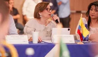 La Procuradora Margarita Cabello.