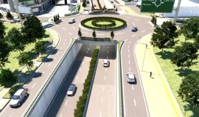 Imagen del proyecto vial.