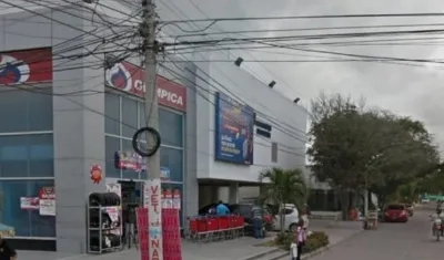 Supermercado Olímpica.