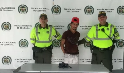 Juan Carlos Charris Llanos, capturado en frustrado atraco a un bus