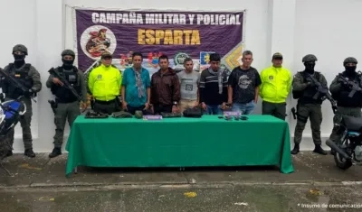 Los capturados.