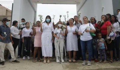 La Gobernadora del Atlántico, Elsa Noguera.