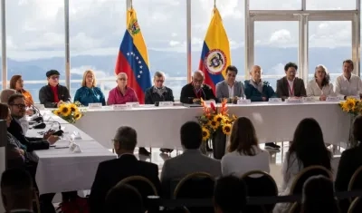 Mesa de diálogo de Colombia y ELN.