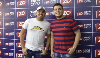 Saúl Lallemand y Aldair Velásquez.