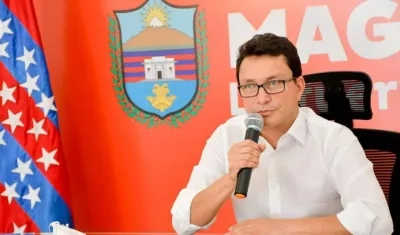 Carlos Caicedo, gobernador del Magdalena