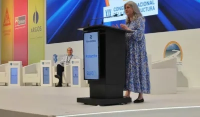 La ministra de Vivienda, Ciudad y Territorio, Catalina Velasco