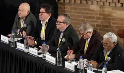 Integrantes de las extintas FARC-EP.