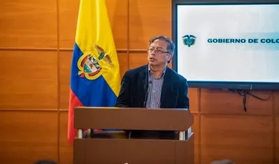 El Presidente de la República, Gustavo Petro.