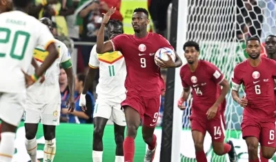 Mohammed Muntari marcó el primer gol de Catar en un Mundial.