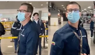 Jaime Alonso Sánchez, funcionario de Migración Colombia que fue suspendido.