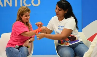 La Gobernadora del Atlántico, Elsa Noguera.