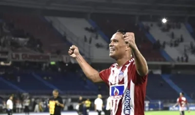 Carlos Bacca, goleador juniorista.