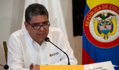 El Contralor General de la República, Carlos Hernán Rodríguez Becerra.