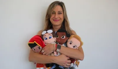 La diseñadora uruguaya Marjorie Spitalnik