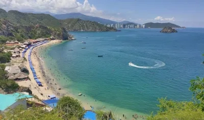 Playa Blanca fue certificada con la etiqueta 'Bandera azul'.