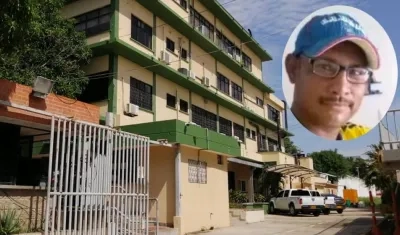 El cuerpo de Marcial Acosta fue llevado a Medicina Legal. 