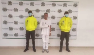 Capturado por la Policía.