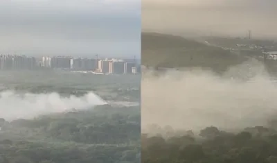 Quemas en el norte de Barranquilla.