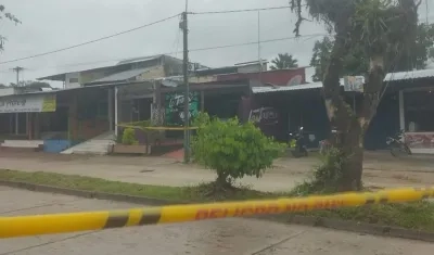 Lugar de los hechos.