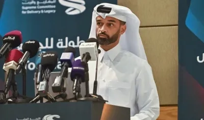 Hassan Al Thawadi, uno de los jefes del Mundial de Catar.