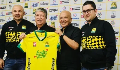 Imagen de la presentación de Hernán Darío 'Bolillo' Gómez.