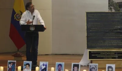 Gustavo Petro, Presidente de la República.