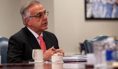 El ministro de Defensa, Iván Velásquez.