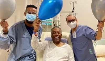 Pelé fue operado el año pasado de un tumor en el colon.